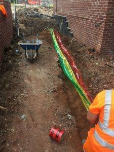 Laying Fibre Optic Cable